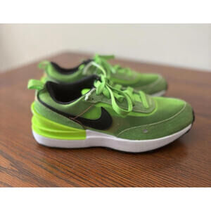Nike Waffle One Electric Green Mesh Shoes DC0480-300 Size Youth Kids 2Y